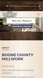 Mobile Screenshot of boonecountymillwork.com